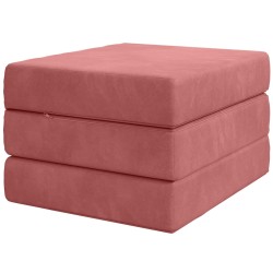 Canapé-lit pliable 90 x 67 x 45 cm Rose 614111614111