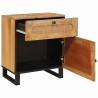 Cabinet de chevet Naturel 50 x 33 x 60 cm Bois de mangue massif 614115614115