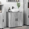 Cabinet de salle de bain avec porte Gris Sonoma 61 x 35 x 64 cm 614117614117