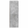 Cabinet de Salle de Bain Mural Gris béton 33 x 34,5 x 100 cm 614120614120