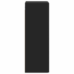 Cabinet de Salle de Bain Mural Noir 33 x 34,5 x 60 cm 614121614121
