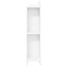 Cabinet de Tête de Lit avec stockage Blanc Bois d'ingénierie 614122614122