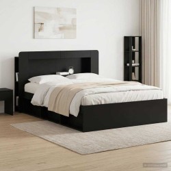 Cabinet de Tête de Lit avec stockage Bois d’ingénierie 614123614123