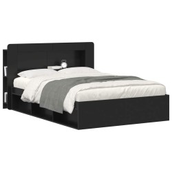 Cabinet de Tête de Lit avec stockage Bois d’ingénierie 614123614123