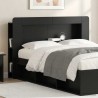 Cabinet de Tête de Lit avec stockage Bois d’ingénierie 614123614123