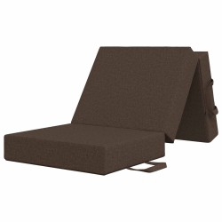Canapé-lit pliable 90 x 63 x 45 cm Taupe 614126614126