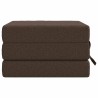 Canapé-lit pliable 90 x 63 x 45 cm Taupe 614126614126