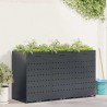 Rangement de poubelle à roulettes pour 3 poubelles Anthracite 614127614127
