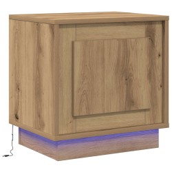 Cabinet de chevet Chêne artisanal 44 x 34,5 x 45 cm 614136614136