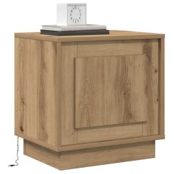Cabinet de chevet Chêne artisanal 44 x 34,5 x 45 cm 614136614136