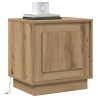 Cabinet de chevet Chêne artisanal 44 x 34,5 x 45 cm 614136614136