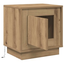 Cabinet de chevet Chêne artisanal 44 x 34,5 x 45 cm 614136614136