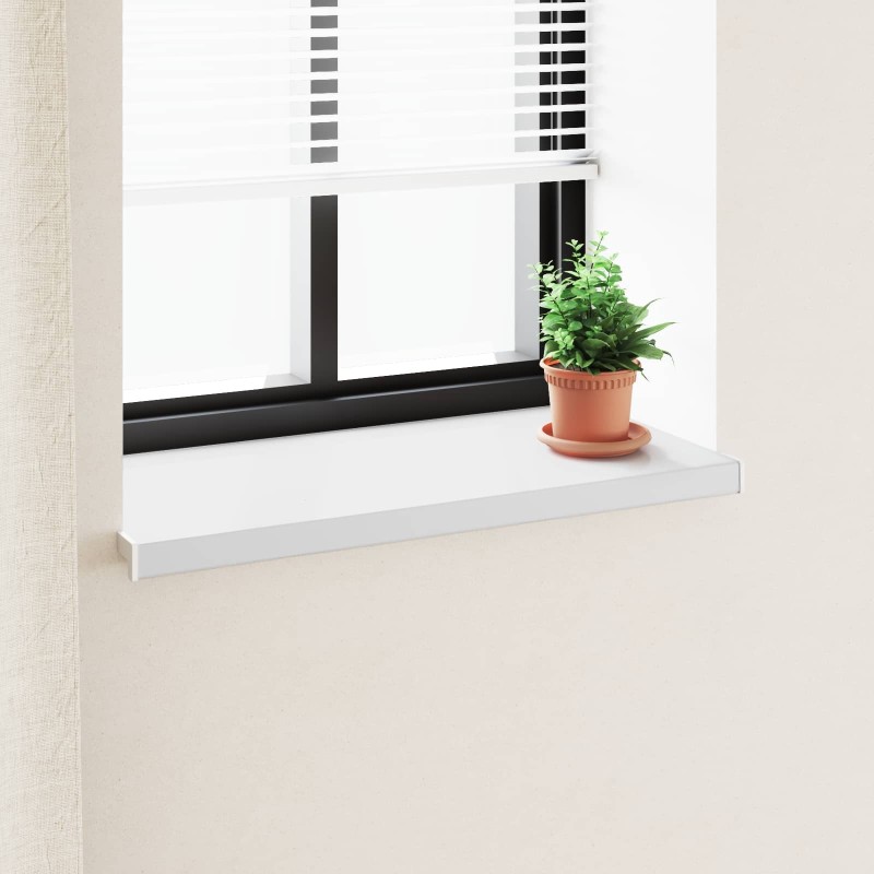 Appui de fenêtre Blanc 100 x 45 x 4,5 cm PVC 614139614139