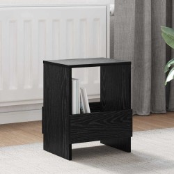 Étagère à magazines Chêne noir 35 x 30 x 45 cm 614140614140