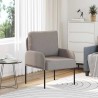 Canapés avec coussin 55cm Taupe Contreplaqué 614152614152
