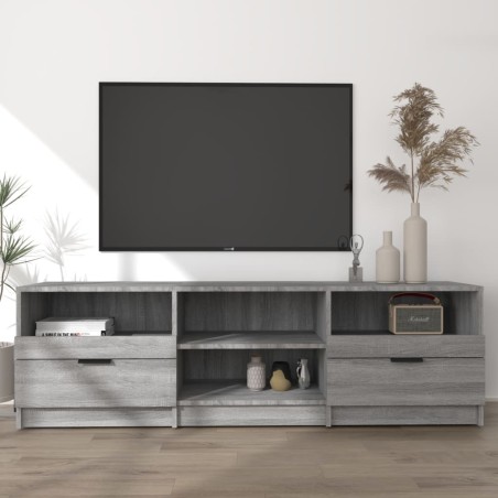 Meuble TV Sonoma gris 150x33,5x45 cm Bois d'ingénierie 614154614154