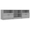 Meuble TV Sonoma gris 150x33,5x45 cm Bois d'ingénierie 614154614154