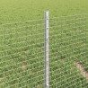 Clôture en fil soudé avec poteaux 25 x 0,4 m Acier galvanisé 614156614156