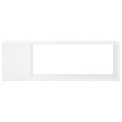 Meuble TV Blanc 100x24x32 cm Bois d'ingénierie 614158614158