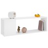 Meuble TV Blanc 100x24x32 cm Bois d'ingénierie 614158614158