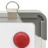 Tableau blanc magnétique effaçable à sec Blanc 50x35 cm Acier 614159614159
