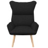 fauteuil Noir 69 x 74 x 93 cm Tissu et Contreplaqué 614160614160