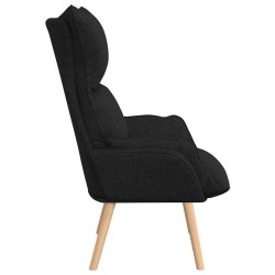 fauteuil Noir 69 x 74 x 93 cm Tissu et Contreplaqué 614160614160