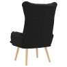 fauteuil Noir 69 x 74 x 93 cm Tissu et Contreplaqué 614160614160