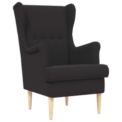 Fauteuil Noir Bouclé 614165614165