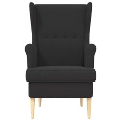 Fauteuil Noir Bouclé 614165614165