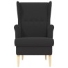 Fauteuil Noir Bouclé 614165614165