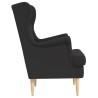 Fauteuil Noir Bouclé 614165614165