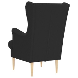 Fauteuil Noir Bouclé 614165614165