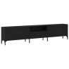 Meuble TV Chêne noir 200 x 25 x 44 cm Bois d'ingénierie 614168614168