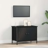 Meuble TV Chêne noir 60 x 35 x 45 cm Bois d'ingénierie 614169614169