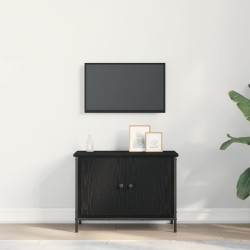 Meuble TV Chêne noir 60 x 35 x 45 cm Bois d'ingénierie 614169614169