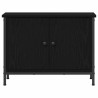 Meuble TV Chêne noir 60 x 35 x 45 cm Bois d'ingénierie 614169614169