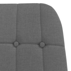 Fauteuil relaxant en tissu gris foncé 614170614170
