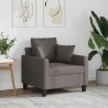 Fauteuil Taupe 60 cm Tissu 614171614171