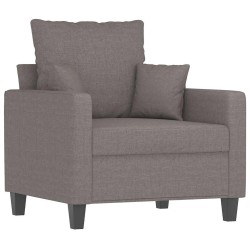 Fauteuil Taupe 60 cm Tissu 614171614171