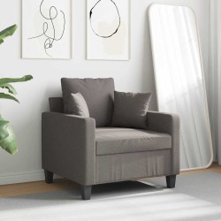 Fauteuil Taupe 60 cm Tissu 614171614171