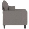 Fauteuil Taupe 60 cm Tissu 614171614171