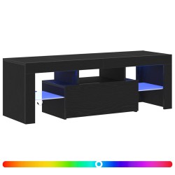 Meuble TV Chêne noir 120 x 35 x 40 cm Bois d'ingénierie 614175614175