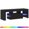 Meuble TV Chêne noir 120 x 35 x 40 cm Bois d'ingénierie 614175614175