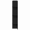 Meuble TV Chêne noir 152 x 22 x 113 cm Bois d'ingénierie 614177614177