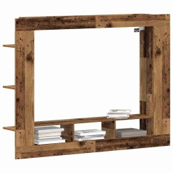 Meuble TV Bois ancien 152 x 22 x 113 cm Bois d'ingénierie 614178614178