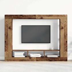 Meuble TV Bois ancien 152 x 22 x 113 cm Bois d'ingénierie 614178614178
