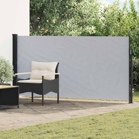 Store latéral rétractable Gris 500 x 160 cm Polyester 614181614181
