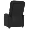 Fauteuil inclinable Noir Similicuir 614185614185