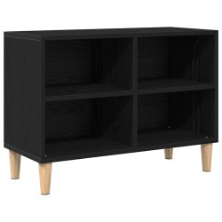 Meuble TV Chêne noir 69,5 x 30 x 50 cm Bois d'ingénierie 614187614187